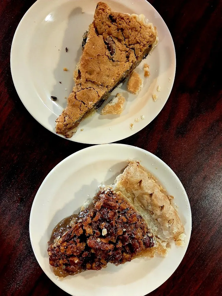 Chocolate Chip Pecan Pie and Pecan Pie